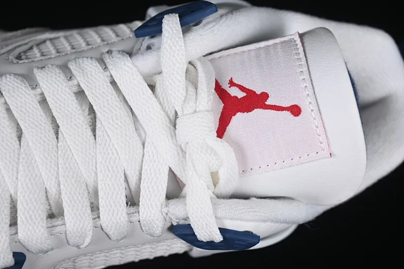 All categories Air Jordan Jordan series basketball shoes Air Jordan 4 GX foreign trade version Nk SB x Air Jordan 4 "Navy" AJ4 Joe 4 joint white and blue DR5415-100